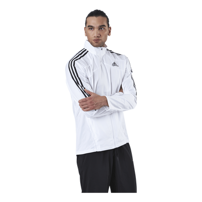 Adidas Marathon Jacket 3 Stripe Men White / Black