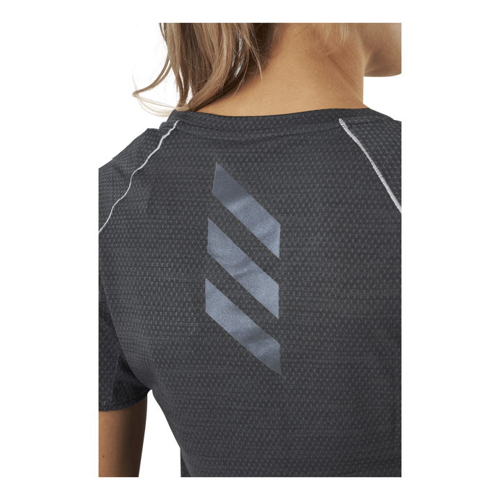 Adidas Runner Tee Women Grey Six