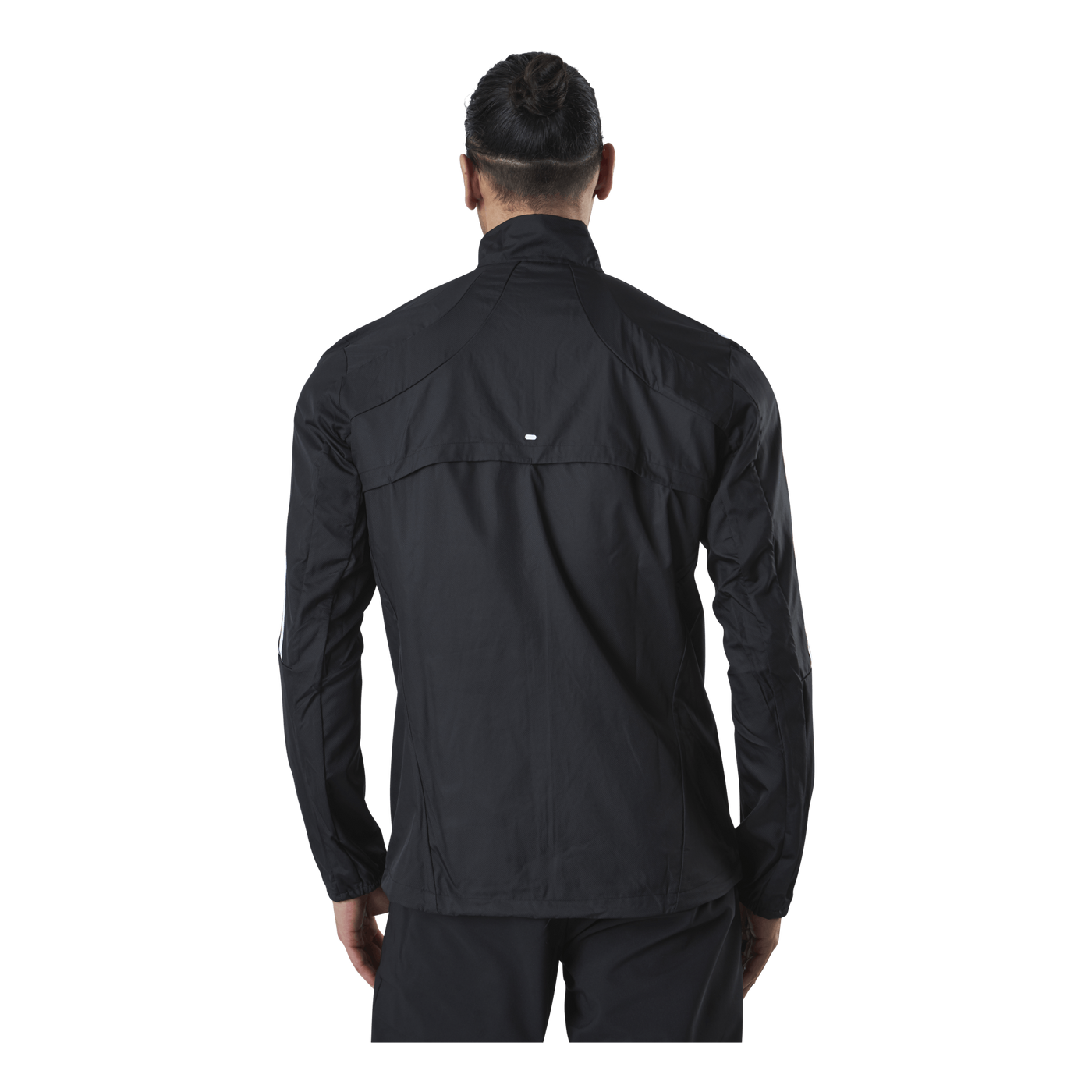 Adidas Marathon Jacket 3 Stripe Men Black / White