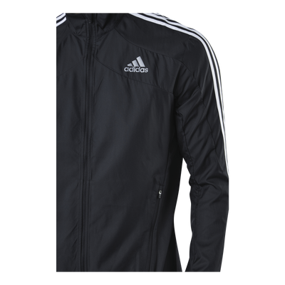Adidas Marathon Jacket 3 Stripe Men Black / White