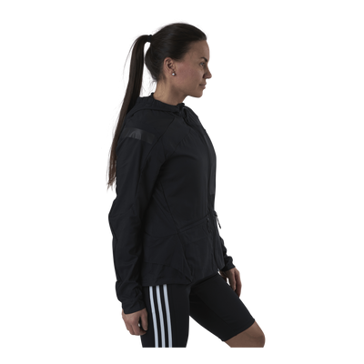 Adidas Marathon Jacket Translucent Women Black / Black