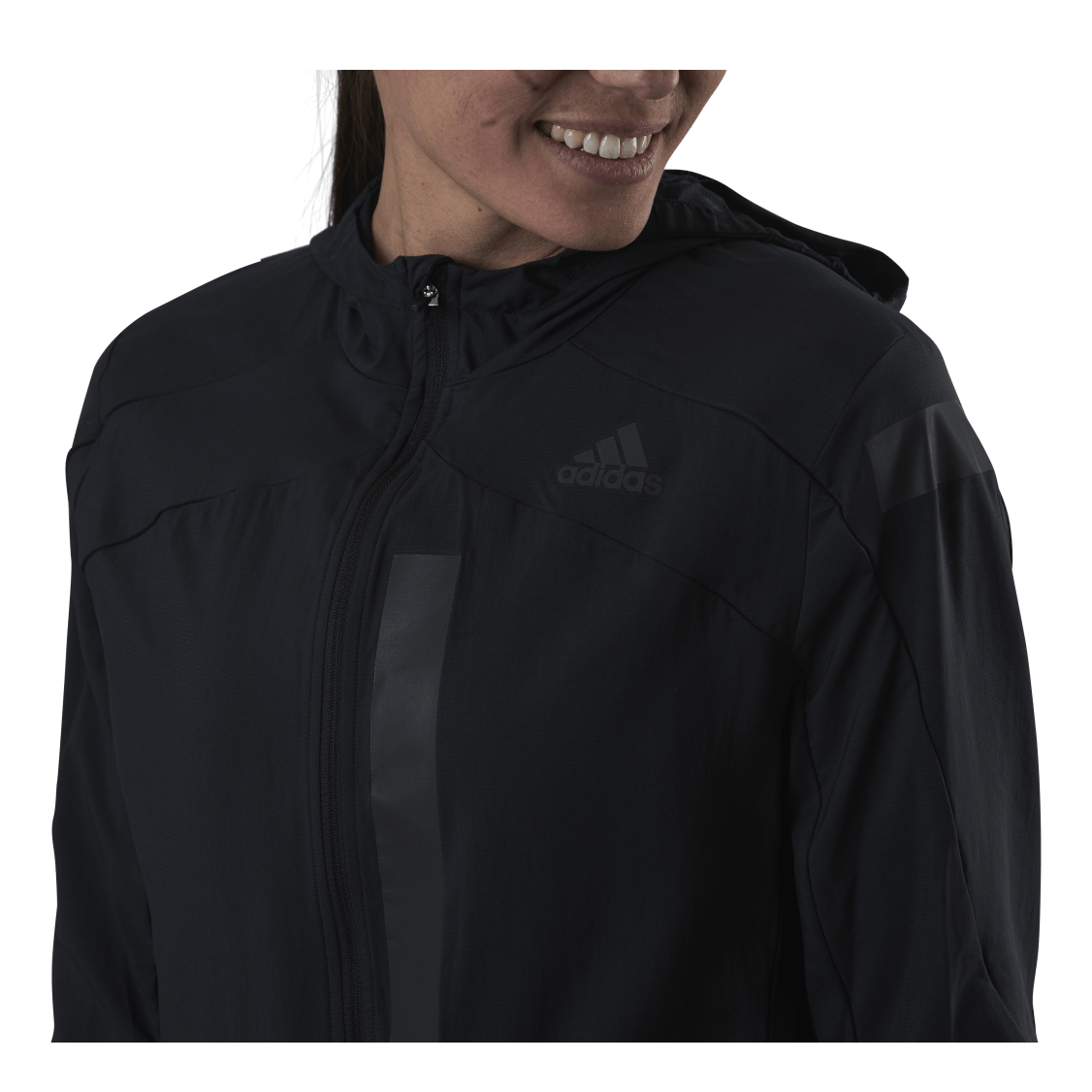 Adidas Marathon Jacket Translucent Women Black / Black