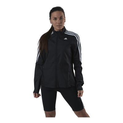 Adidas Marathon Jacket 3 Stripe Women Black