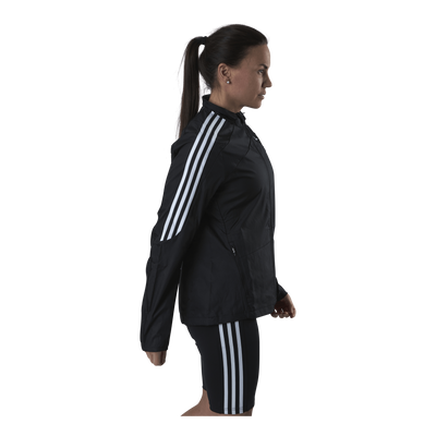 Adidas Marathon Jacket 3 Stripe Women Black