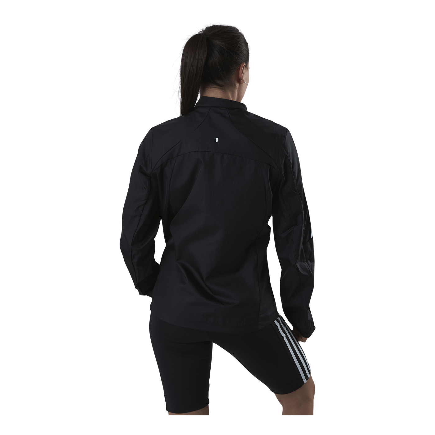 Adidas Marathon Jacket 3 Stripe Women Black