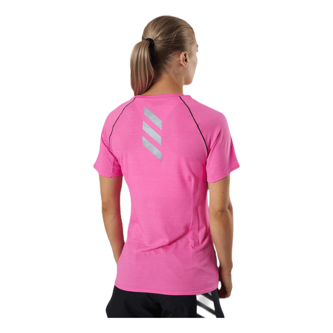 Adidas Runner Tee Women Screaming Pink