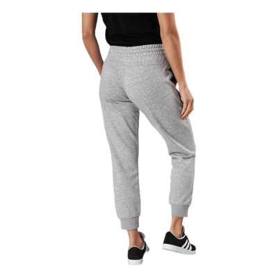 Essentials Regular Tapered Cuffed 7/8 Pant Medium Grey Heather / White