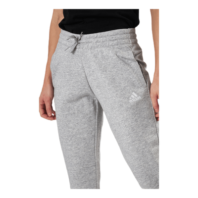 Essentials Regular Tapered Cuffed 7/8 Pant Medium Grey Heather / White