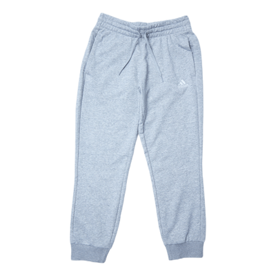 Essentials Regular Tapered Cuffed 7/8 Pant Medium Grey Heather / White