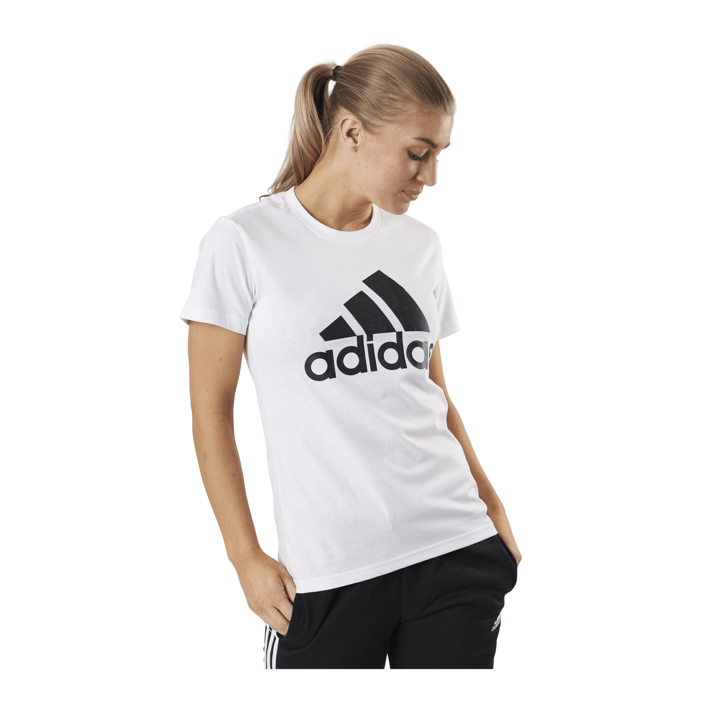 Essentials Regular T-Shirt White / Black