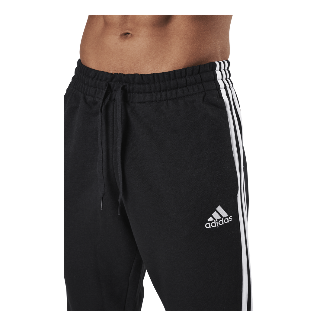 Essentials Tapered Elasticcuff 3 Stripes Pant Black / White