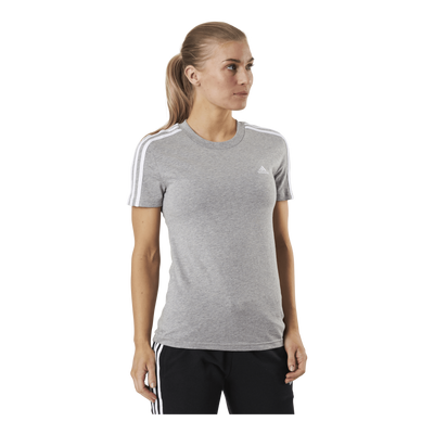 Essentials Slim T-Shirt Medium Grey Heather / White