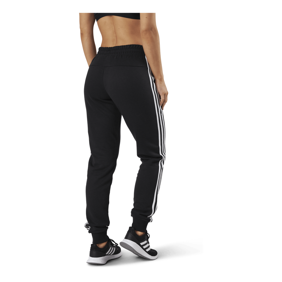 Essentials Slim Tapered Cuffed Pant Black / White