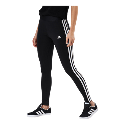 3 Stripes Leggings Black / White