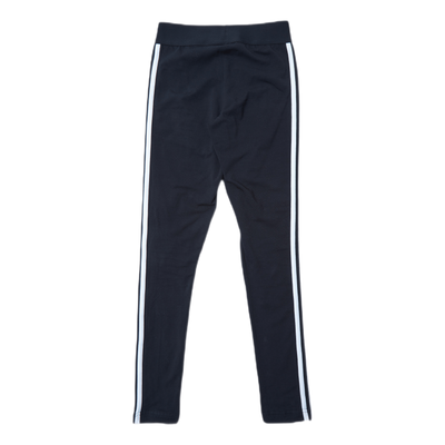 3 Stripes Leggings Black / White