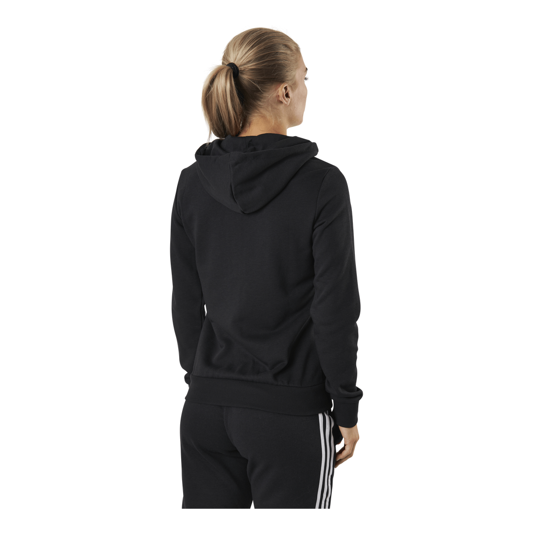Essentials Full-Zip Hoodie Black / White
