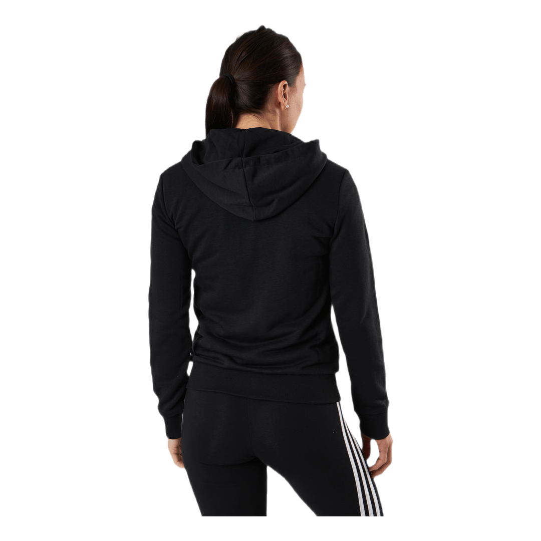 Essentials Full-Zip Hoodie Black / White