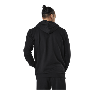 Essentials Full-Zip Hoodie Black / White