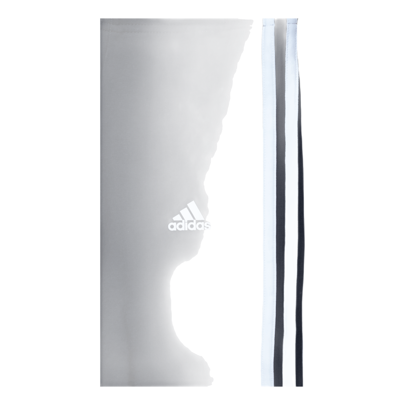 Essentials 3-Stripes Bike Shorts Black / White