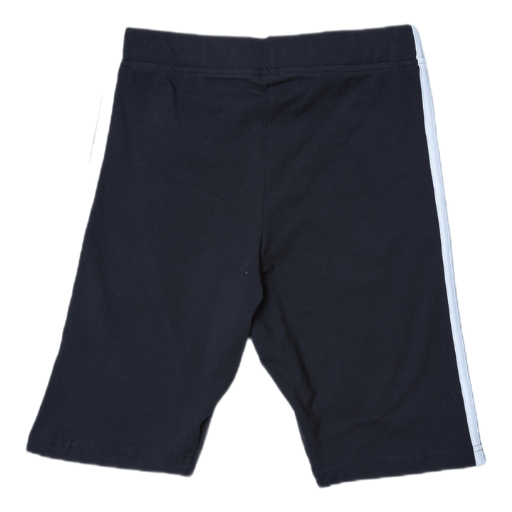 Essentials 3-Stripes Bike Shorts Black / White