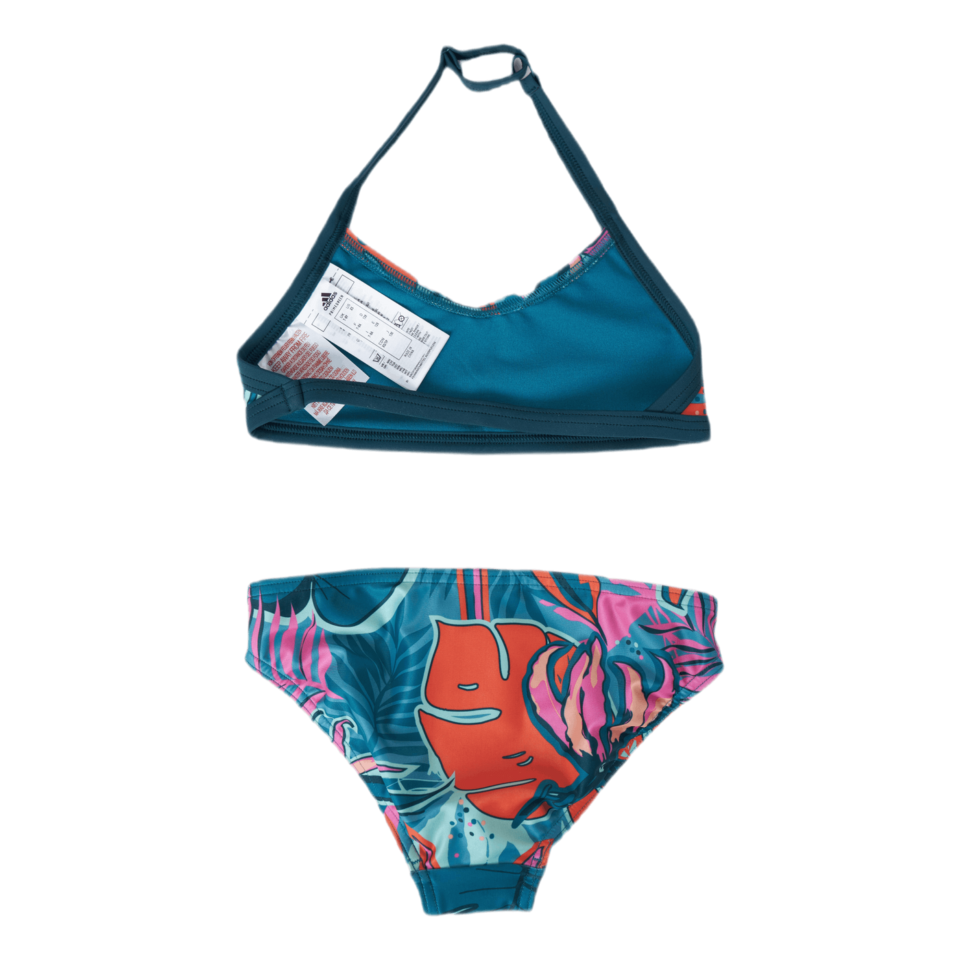 Girls Flower Bikini Active Teal / Wild Teal