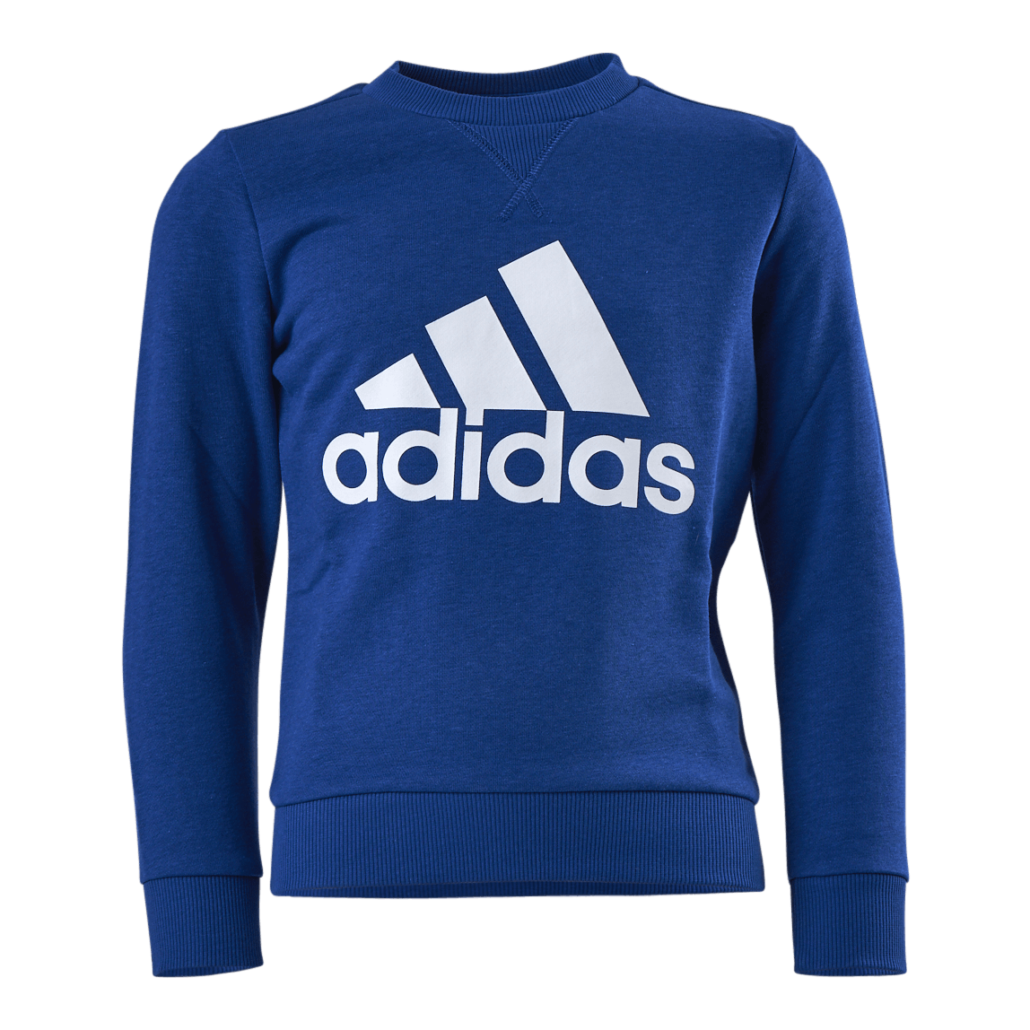 Adidas Boys Essentials Big Logo Sweatshirt Team Royal Blue / White