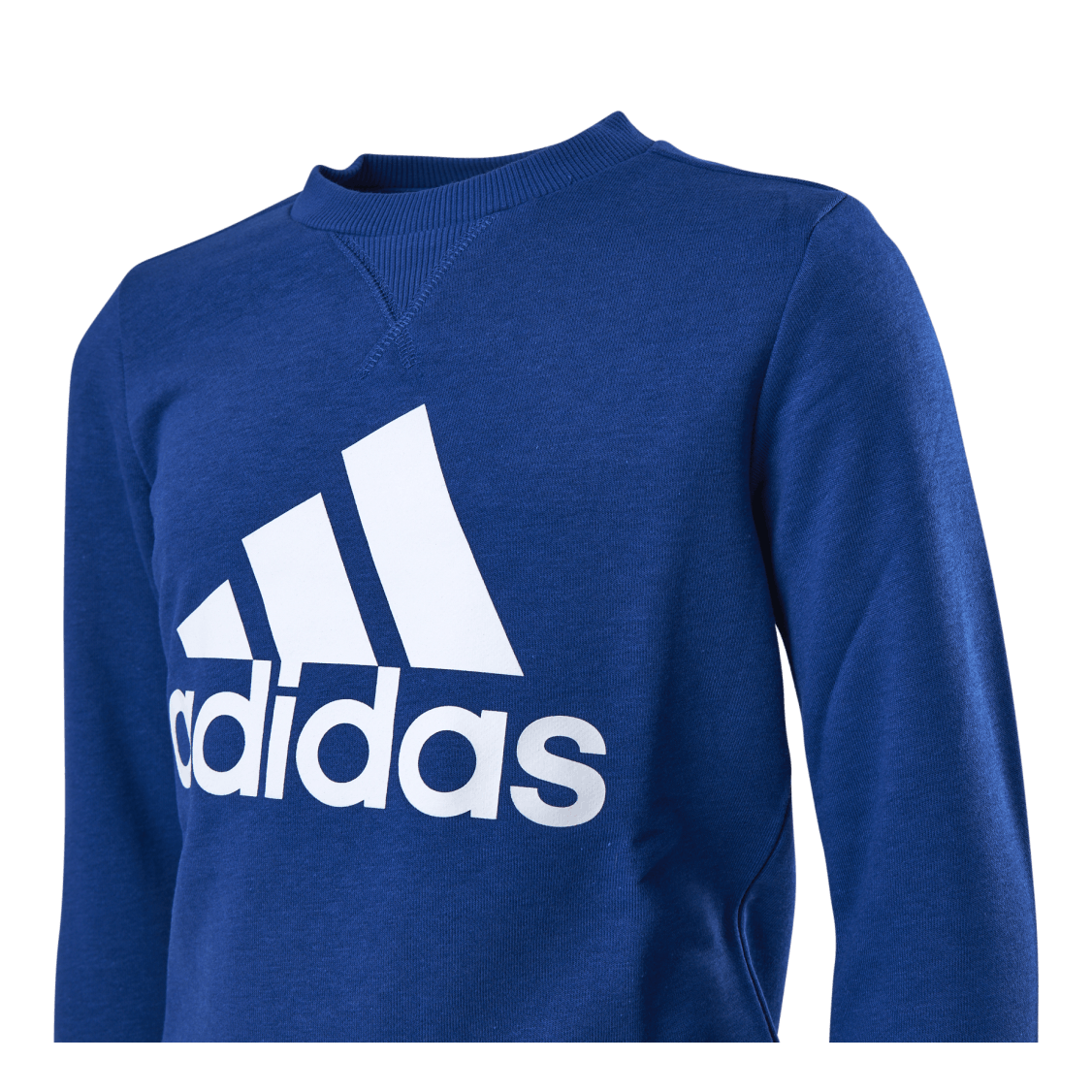 Adidas Boys Essentials Big Logo Sweatshirt Team Royal Blue / White