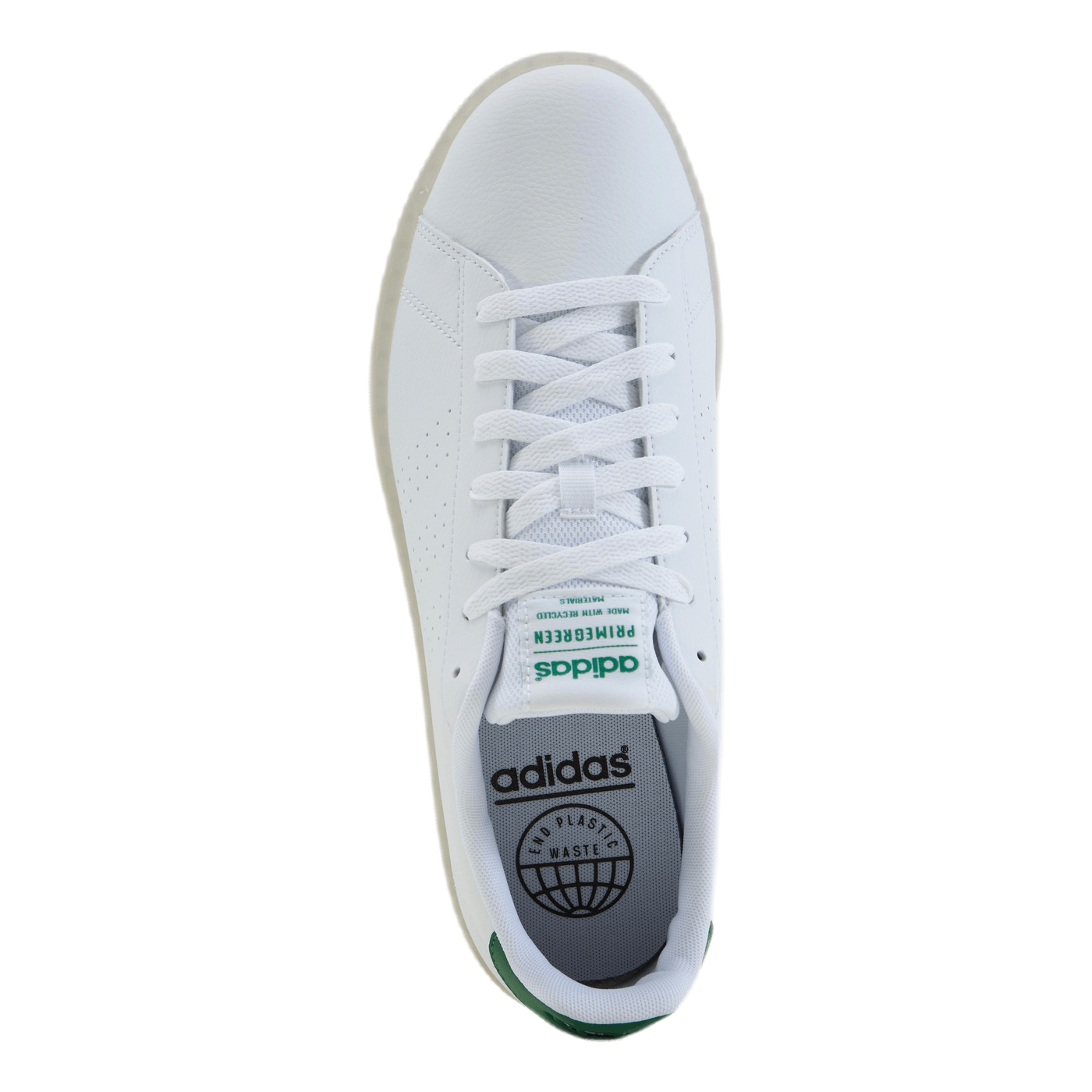 Advantage Eco Shoes Cloud White / Cloud White / Green