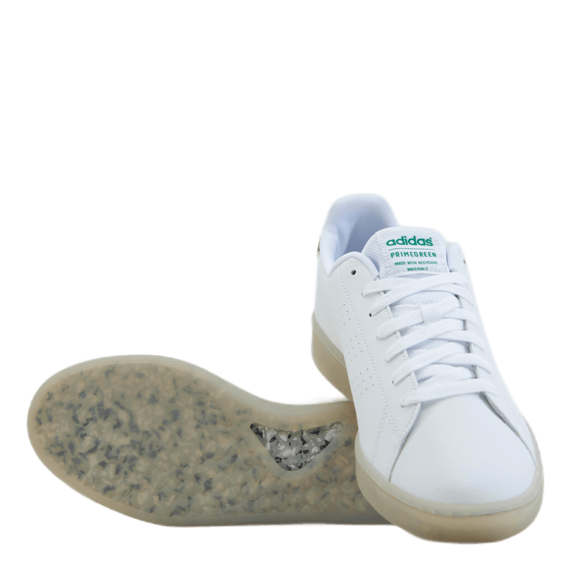 Advantage Eco Shoes Cloud White / Cloud White / Green