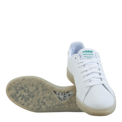 Advantage Eco Shoes Cloud White / Cloud White / Green