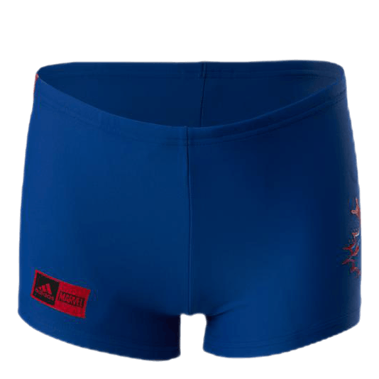 Marvel Superhero Boys Swim Brief Team Royal Blue / Vivid Red