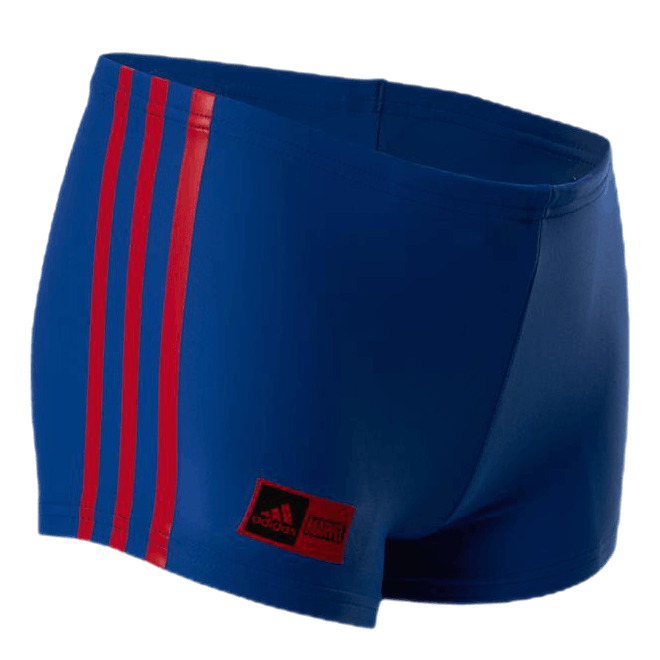 Marvel Superhero Boys Swim Brief Team Royal Blue / Vivid Red