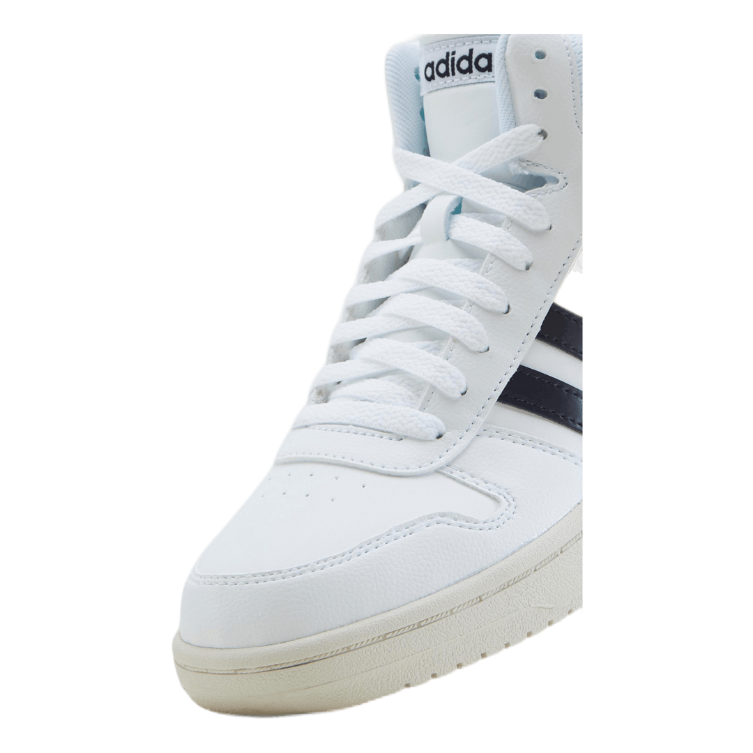 hoops 2.0 mid white