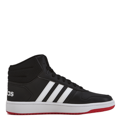 Hoops 2.0 Mid Shoes Core Black / Cloud White / Vivid Red