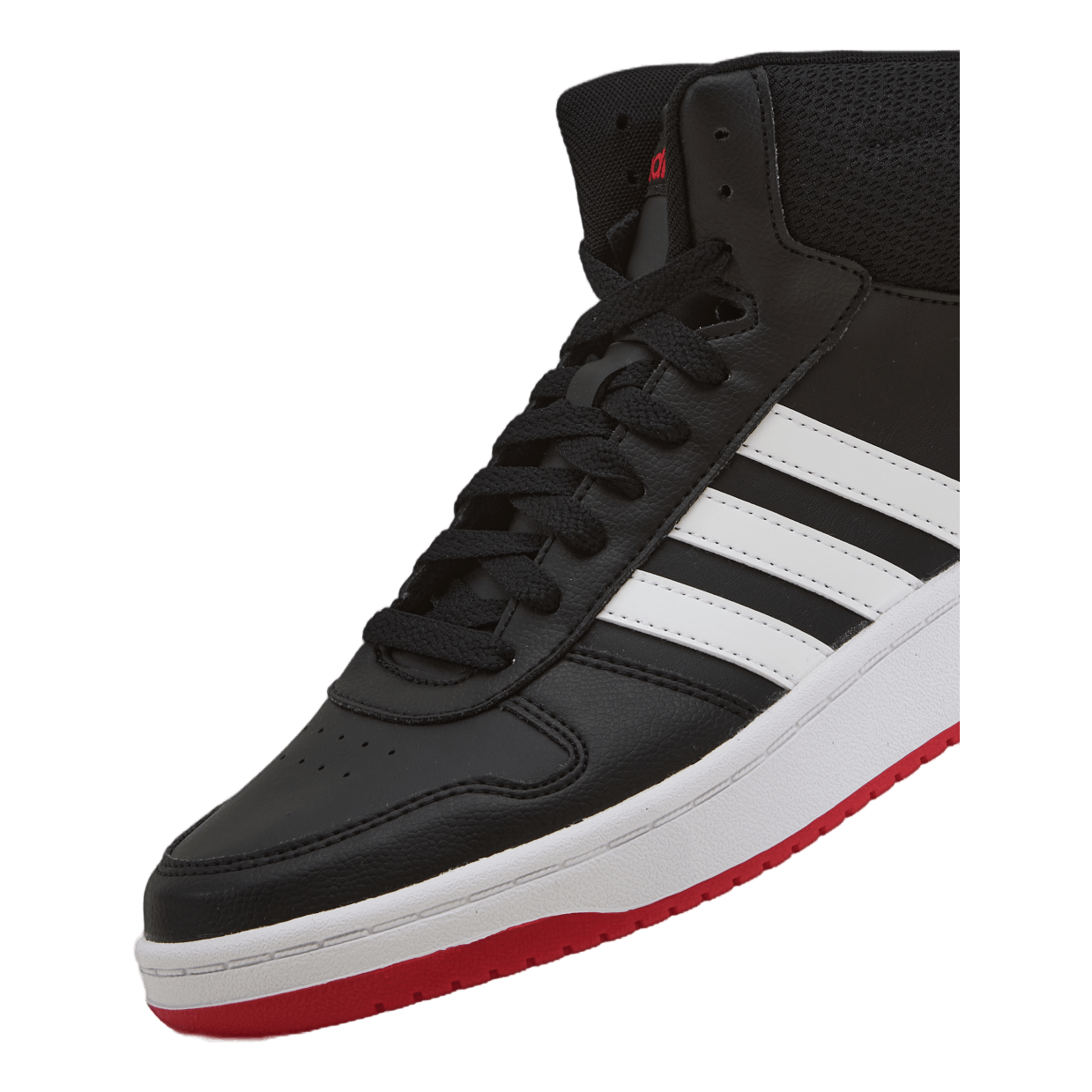 Hoops 2.0 Mid Shoes Core Black / Cloud White / Vivid Red