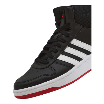 Hoops 2.0 Mid Shoes Core Black / Cloud White / Vivid Red