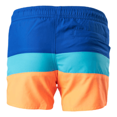 Boys Colorblock Shorts Team Royal Blue / Screaming Orange