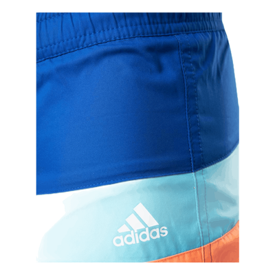 Boys Colorblock Shorts Team Royal Blue / Screaming Orange