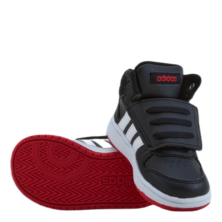 Hoops Mid 2.0 I Core Black Cloud White Vivid Red adidas Runforest