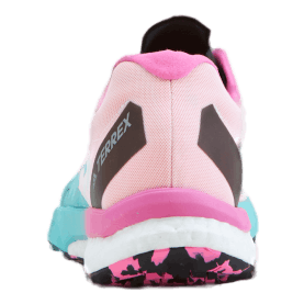 Terrex Speed Ultra Trail Running Shoes Cloud White / Acid Mint / Screaming Pink