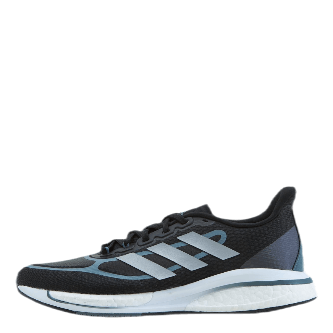 Supernova+ Shoes Core Black / Silver Metallic / Blue Oxide