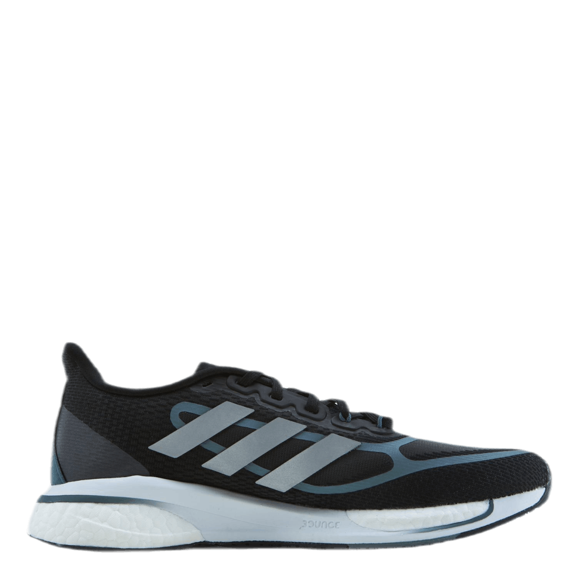 Supernova+ Shoes Core Black / Silver Metallic / Blue Oxide