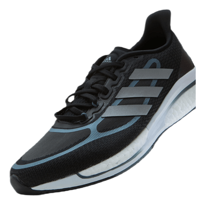 Supernova+ Shoes Core Black / Silver Metallic / Blue Oxide