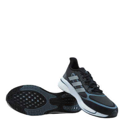 Supernova+ Shoes Core Black / Silver Metallic / Blue Oxide