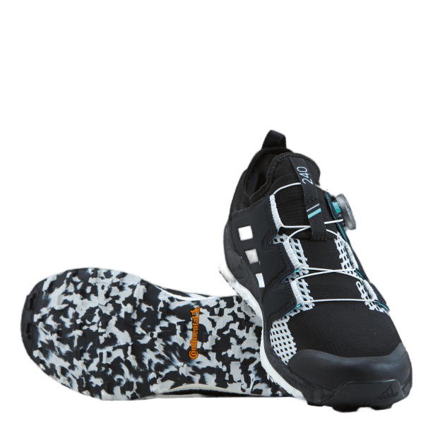 Terrex Agravic BOA® Trail Running Shoes Core Black / Cloud White / Acid Mint