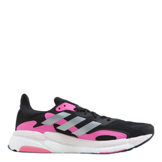 SolarBoost 3 Shoes Core Black / Screaming Pink / Halo Silver