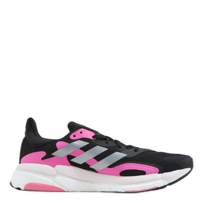 SolarBoost 3 Shoes Core Black / Screaming Pink / Halo Silver