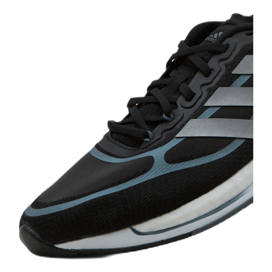 Supernova+ Shoes Core Black / Silver Metallic / Blue Oxide