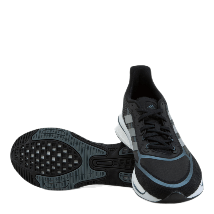 Supernova+ Shoes Core Black / Silver Metallic / Blue Oxide