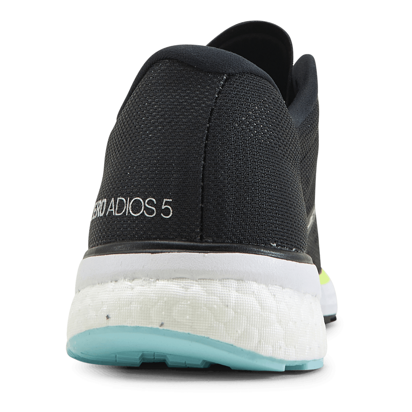 Adizero Adios 5 Shoes Core Black / Silver Metallic / Solar Yellow